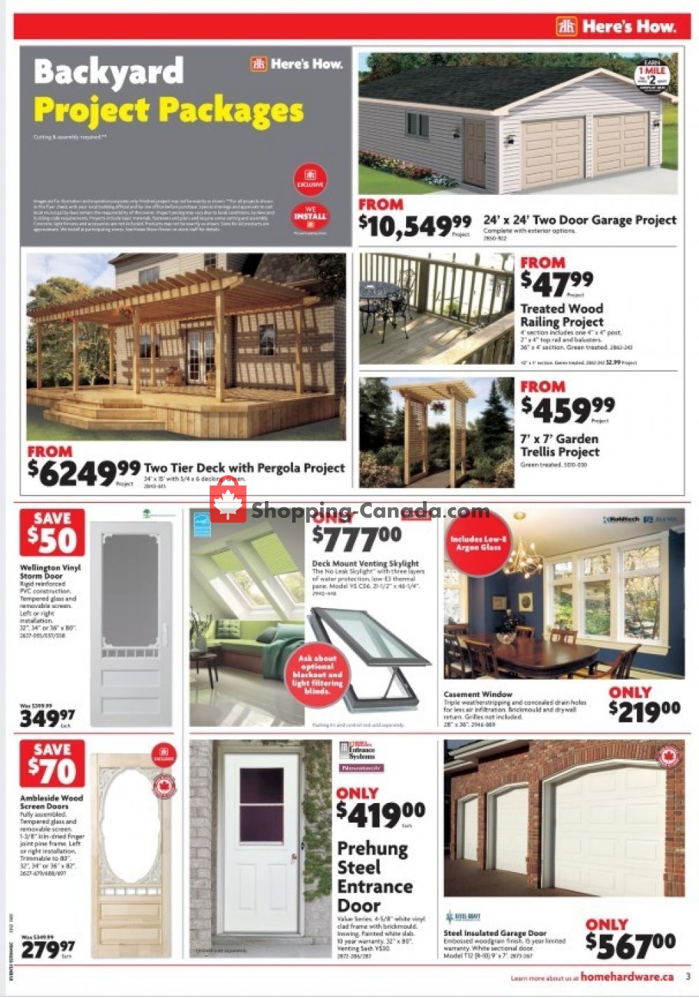 Home Hardware flyer from Thursday April 18, 2019 to Wednesday April 24, 2019 - page 4