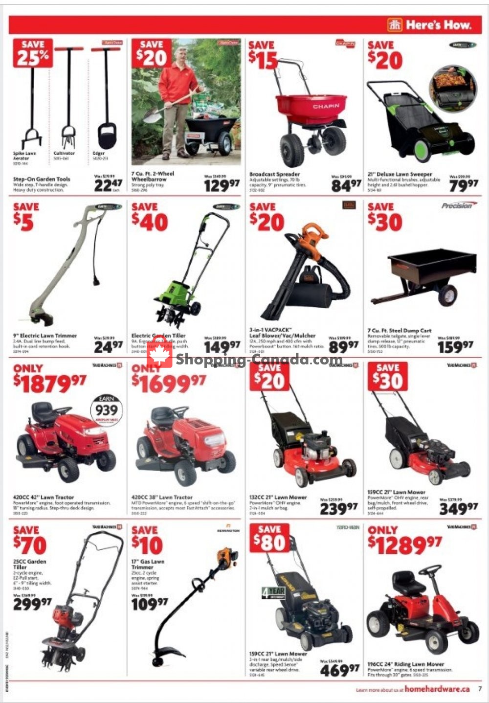 Home Hardware flyer from Thursday April 18, 2019 to Wednesday April 24, 2019 - page 8