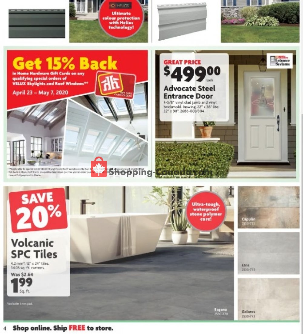 Home Hardware flyer from Thursday April 23, 2020 to Wednesday April 29, 2020 - page 13