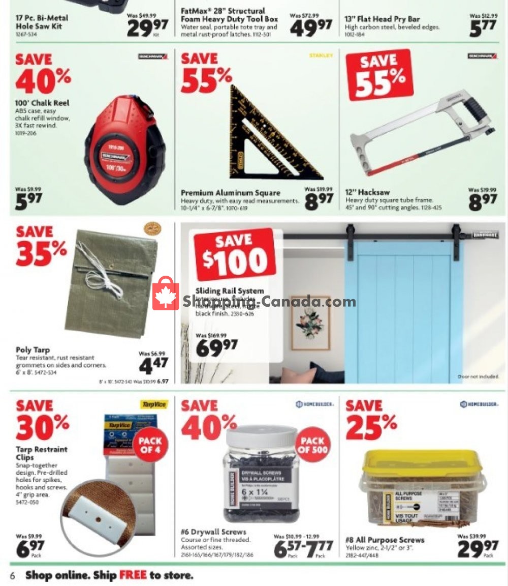 Home Hardware flyer from Thursday April 23, 2020 to Wednesday April 29, 2020 - page 17