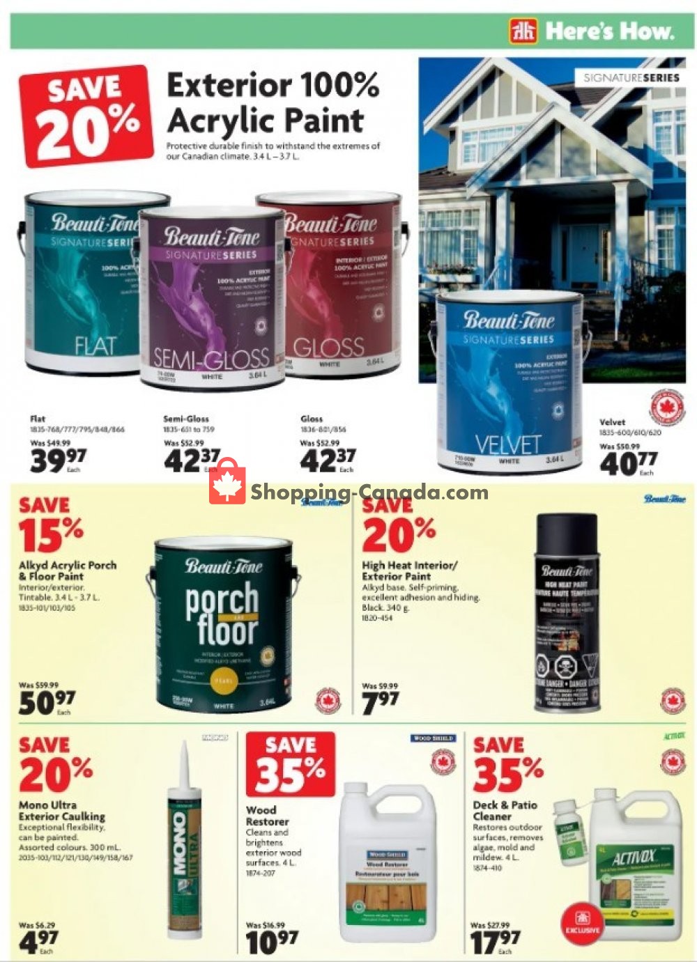 Home Hardware flyer from Thursday April 23, 2020 to Wednesday April 29, 2020 - page 22