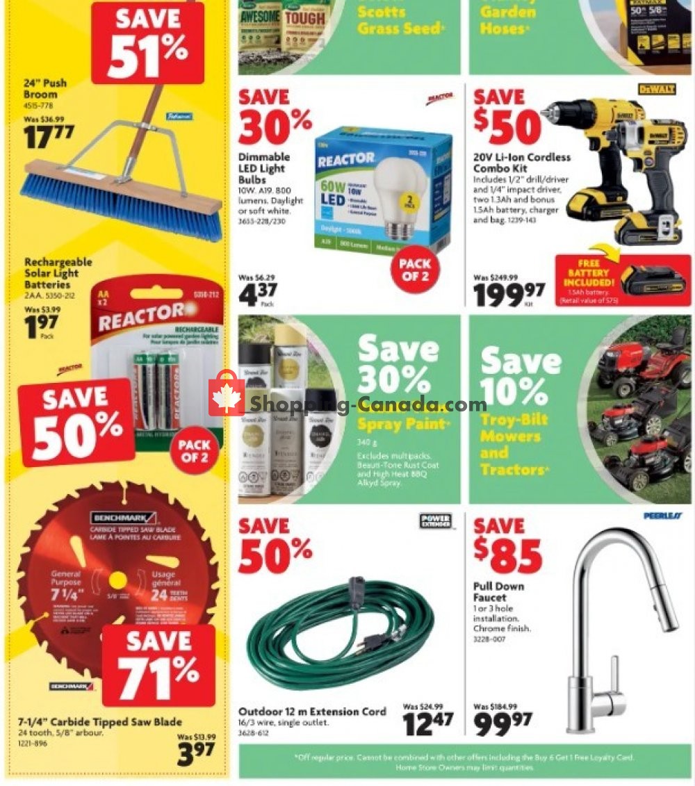Home Hardware flyer from Thursday April 23, 2020 to Wednesday April 29, 2020 - page 3