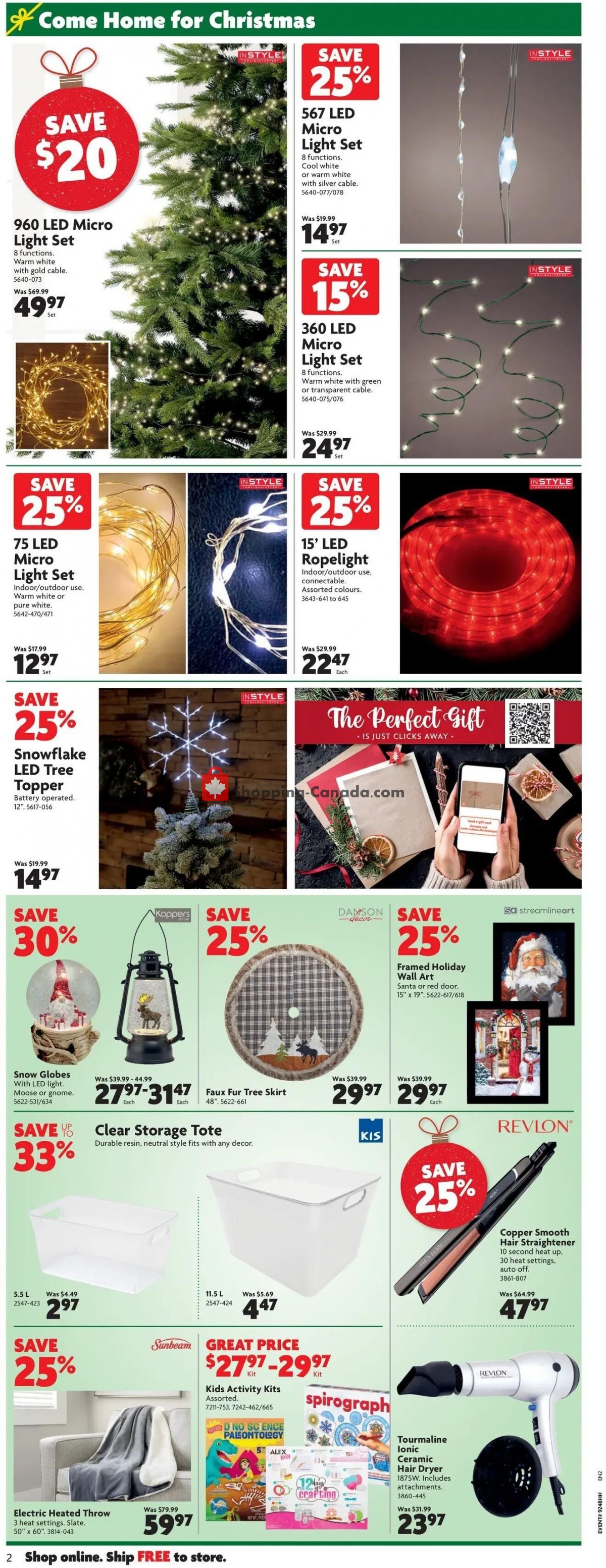 Home Hardware flyer from Thursday December 2, 2021 to Wednesday December 8, 2021 - page 3