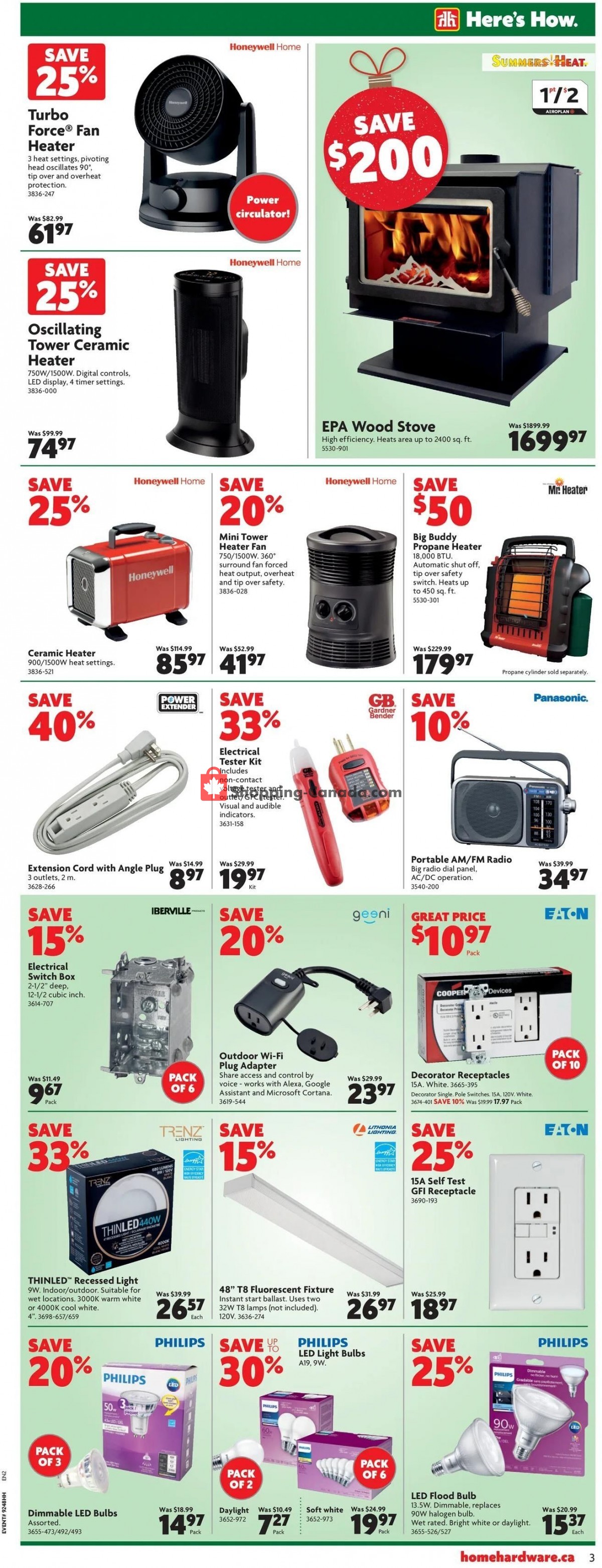 Home Hardware flyer from Thursday December 2, 2021 to Wednesday December 8, 2021 - page 4
