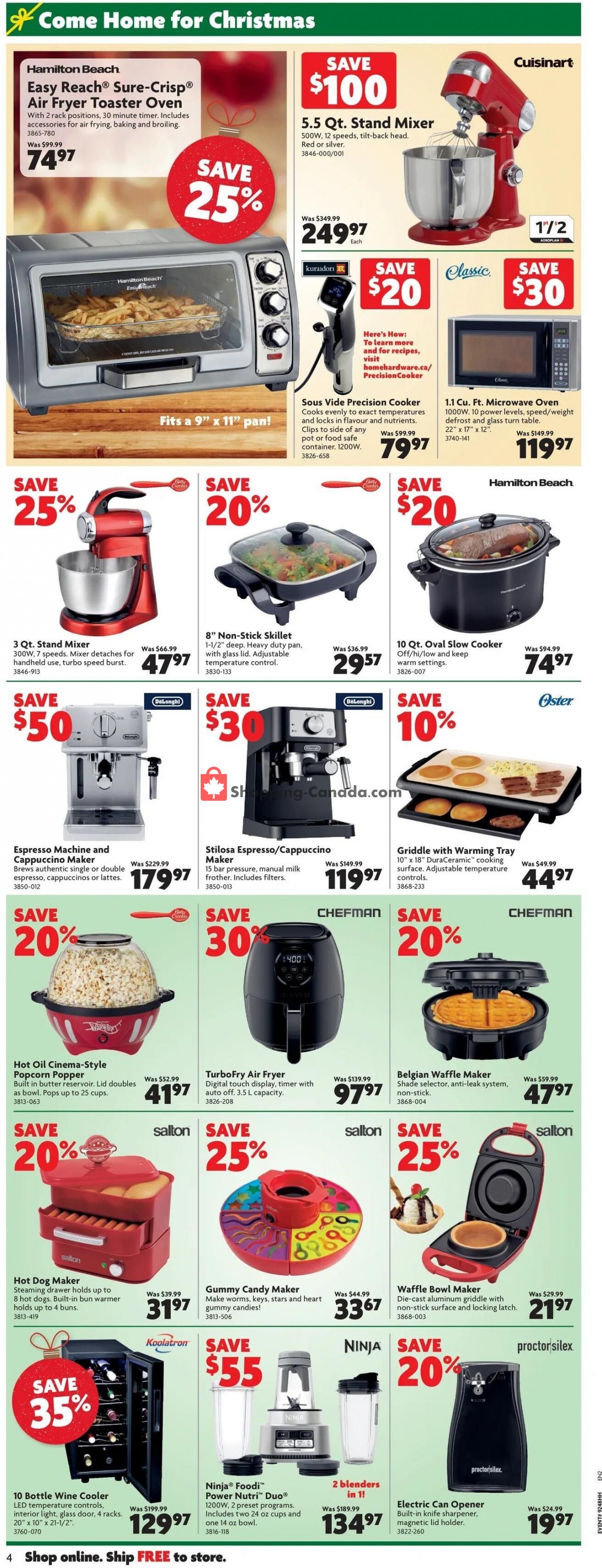 Home Hardware flyer from Thursday December 2, 2021 to Wednesday December 8, 2021 - page 5