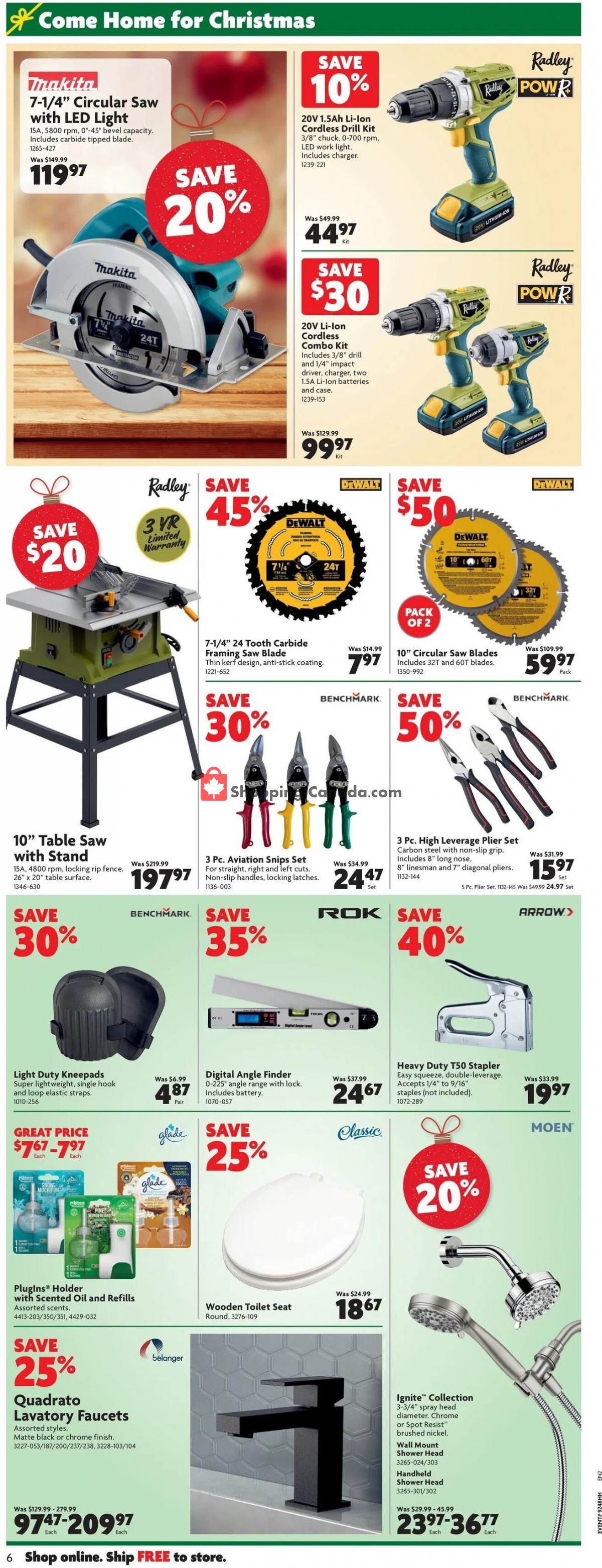 Home Hardware flyer from Thursday December 2, 2021 to Wednesday December 8, 2021 - page 9