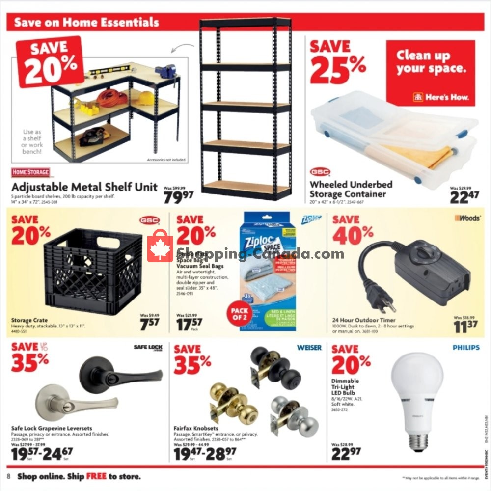 Home Hardware flyer from Thursday January 14, 2021 to Wednesday January 20, 2021 - page 9