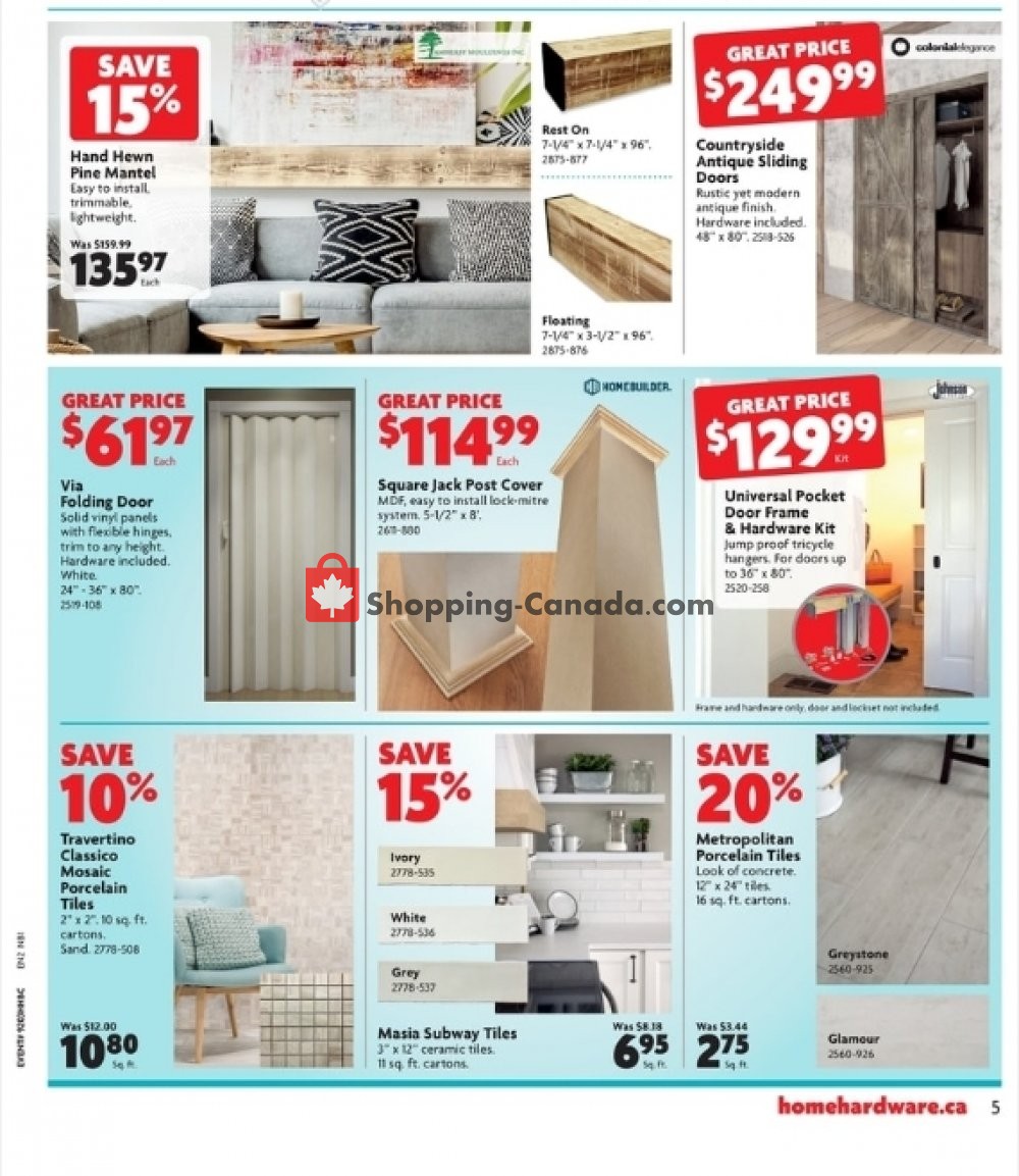Home Hardware flyer from Thursday January 21, 2021 to Wednesday February 3, 2021 - page 16