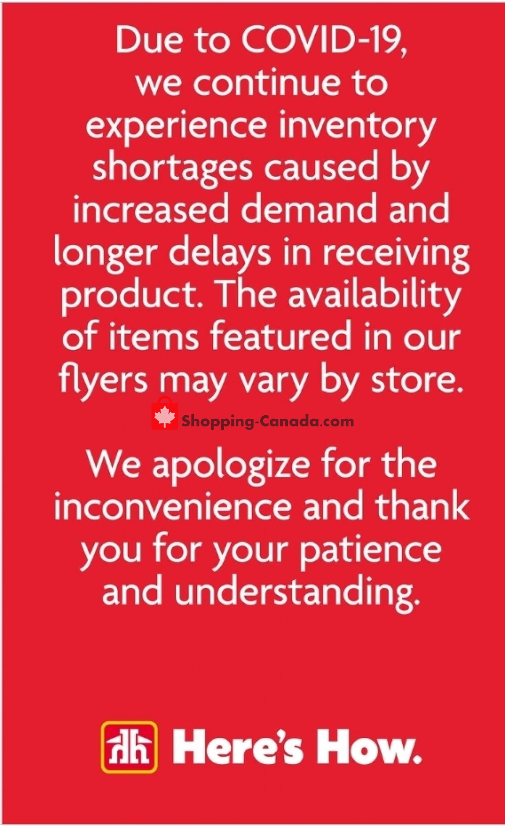 Home Hardware flyer from Thursday January 21, 2021 to Wednesday February 3, 2021 - page 22