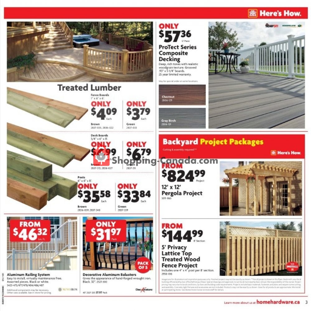 Home Hardware flyer from Thursday July 11, 2019 to Wednesday July 17, 2019 - page 4
