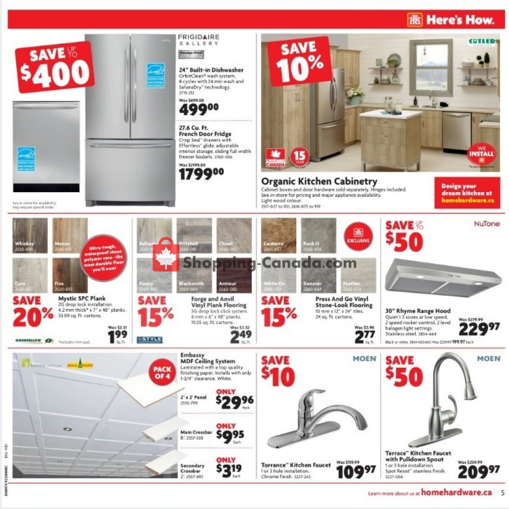 Home Hardware flyer from Thursday July 11, 2019 to Wednesday July 17, 2019 - page 6