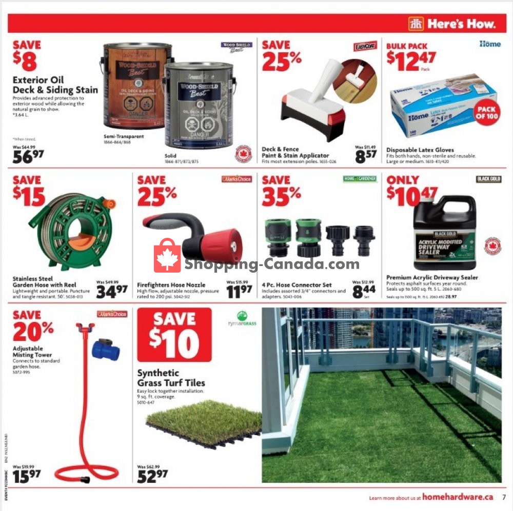 Home Hardware flyer from Thursday July 11, 2019 to Wednesday July 17, 2019 - page 8