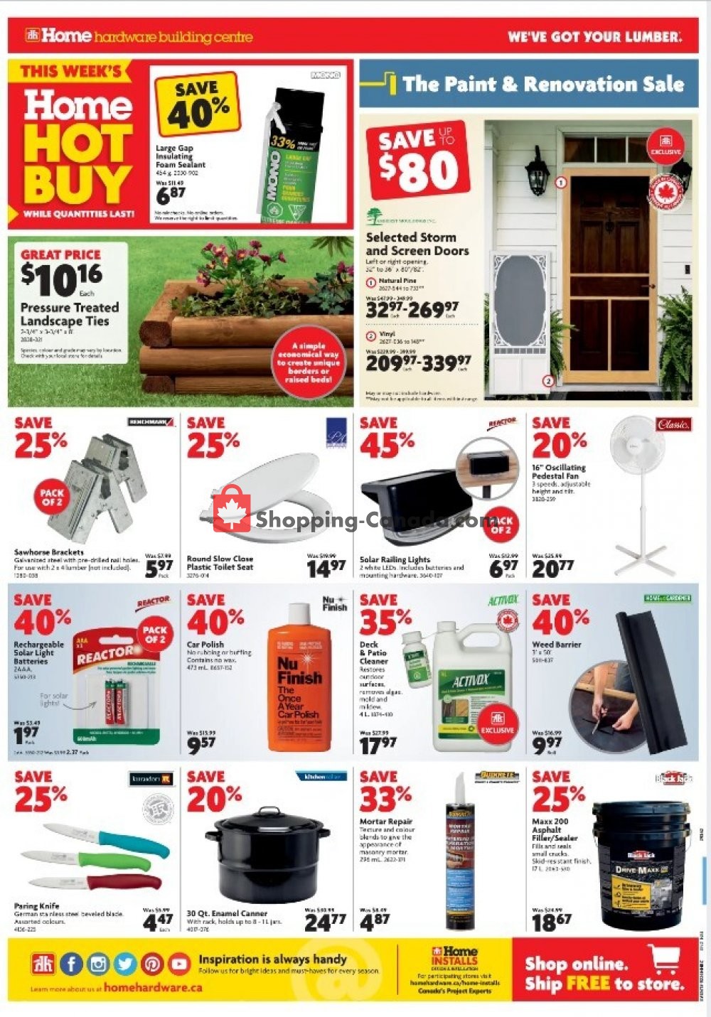Home Hardware flyer from Thursday July 2, 2020 to Wednesday July 8, 2020 - page 2