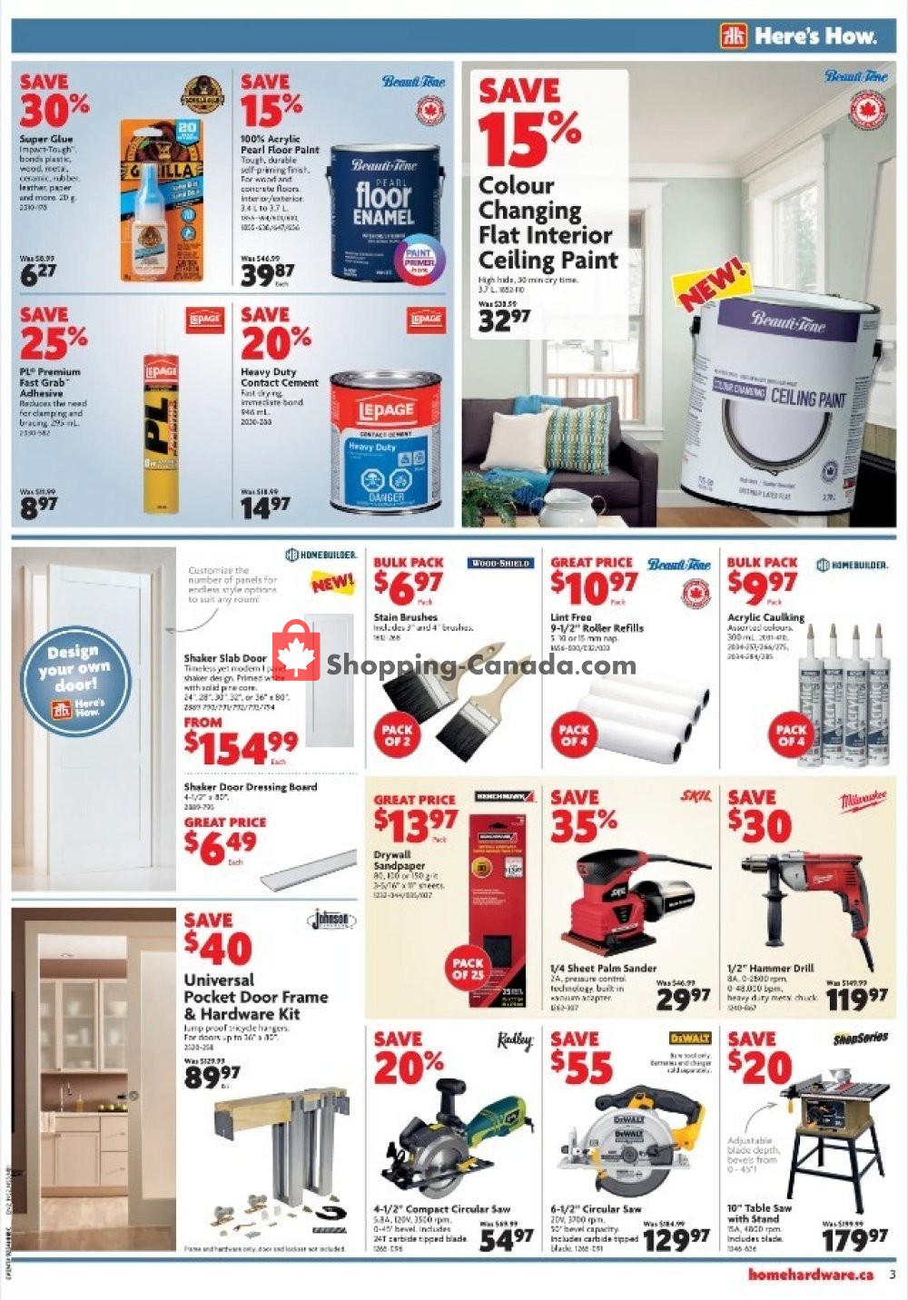 Home Hardware flyer from Thursday July 2, 2020 to Wednesday July 8, 2020 - page 4