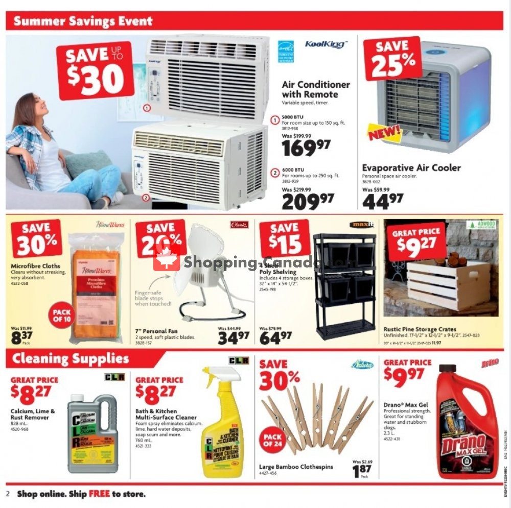 Home Hardware flyer from Thursday July 9, 2020 to Wednesday July 15, 2020 - page 3