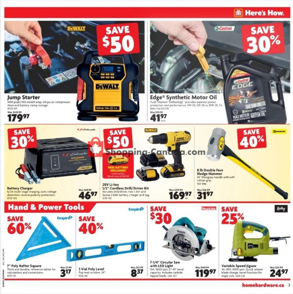 Home Hardware flyer from Thursday July 9, 2020 to Wednesday July 15, 2020 - page 4