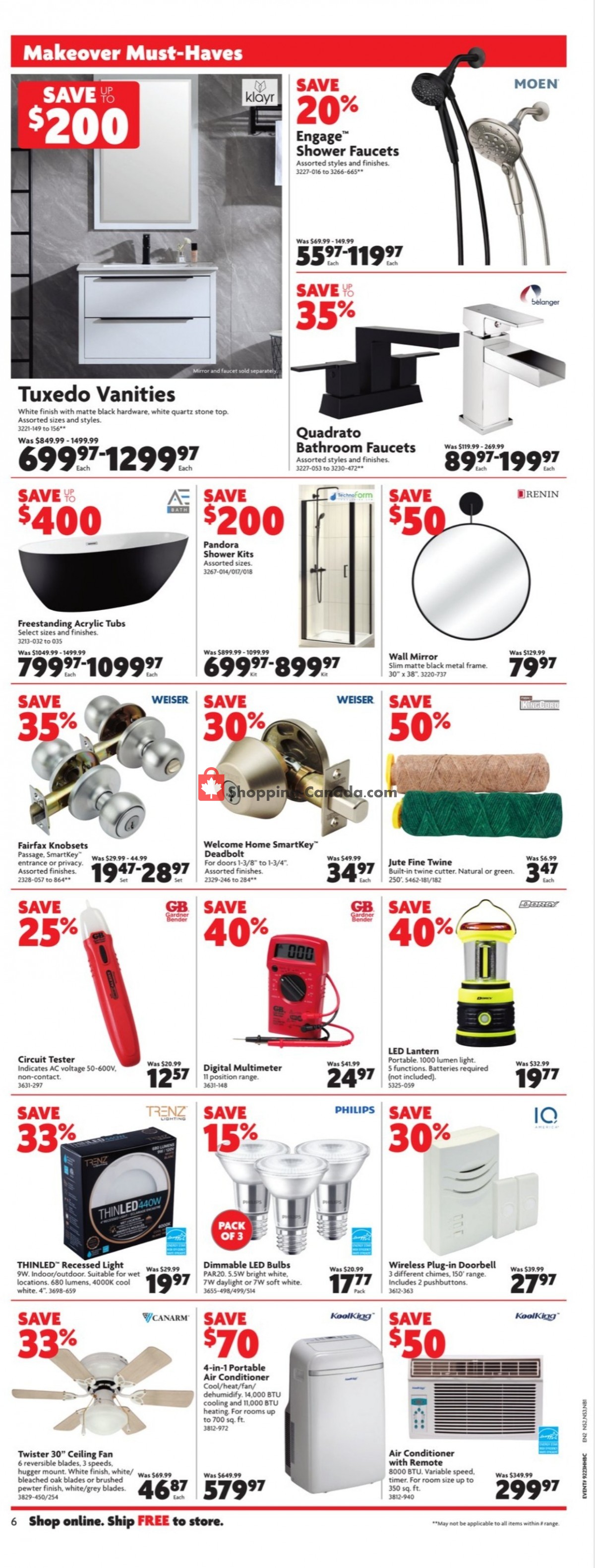 Home Hardware flyer from Thursday June 10, 2021 to Wednesday June 16, 2021 - page 7