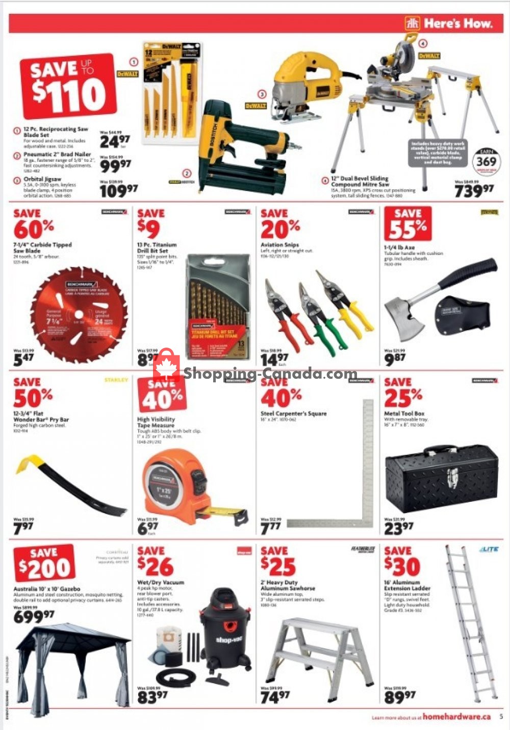 Home Hardware flyer from Thursday June 20, 2019 to Wednesday June 26, 2019 - page 7