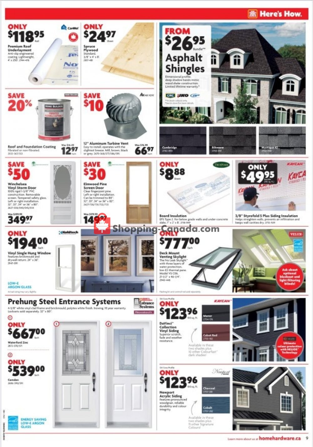 Home Hardware flyer from Thursday June 27, 2019 to Wednesday July 3, 2019 - page 10