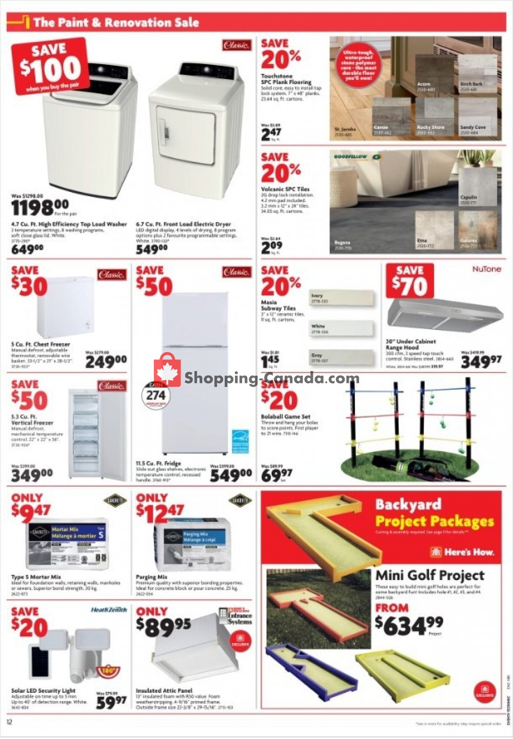 Home Hardware flyer from Thursday June 27, 2019 to Wednesday July 3, 2019 - page 13
