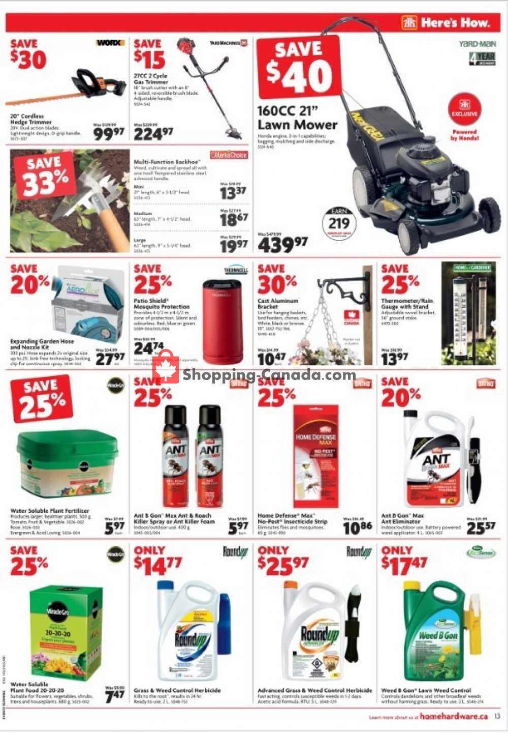Home Hardware flyer from Thursday June 27, 2019 to Wednesday July 3, 2019 - page 14