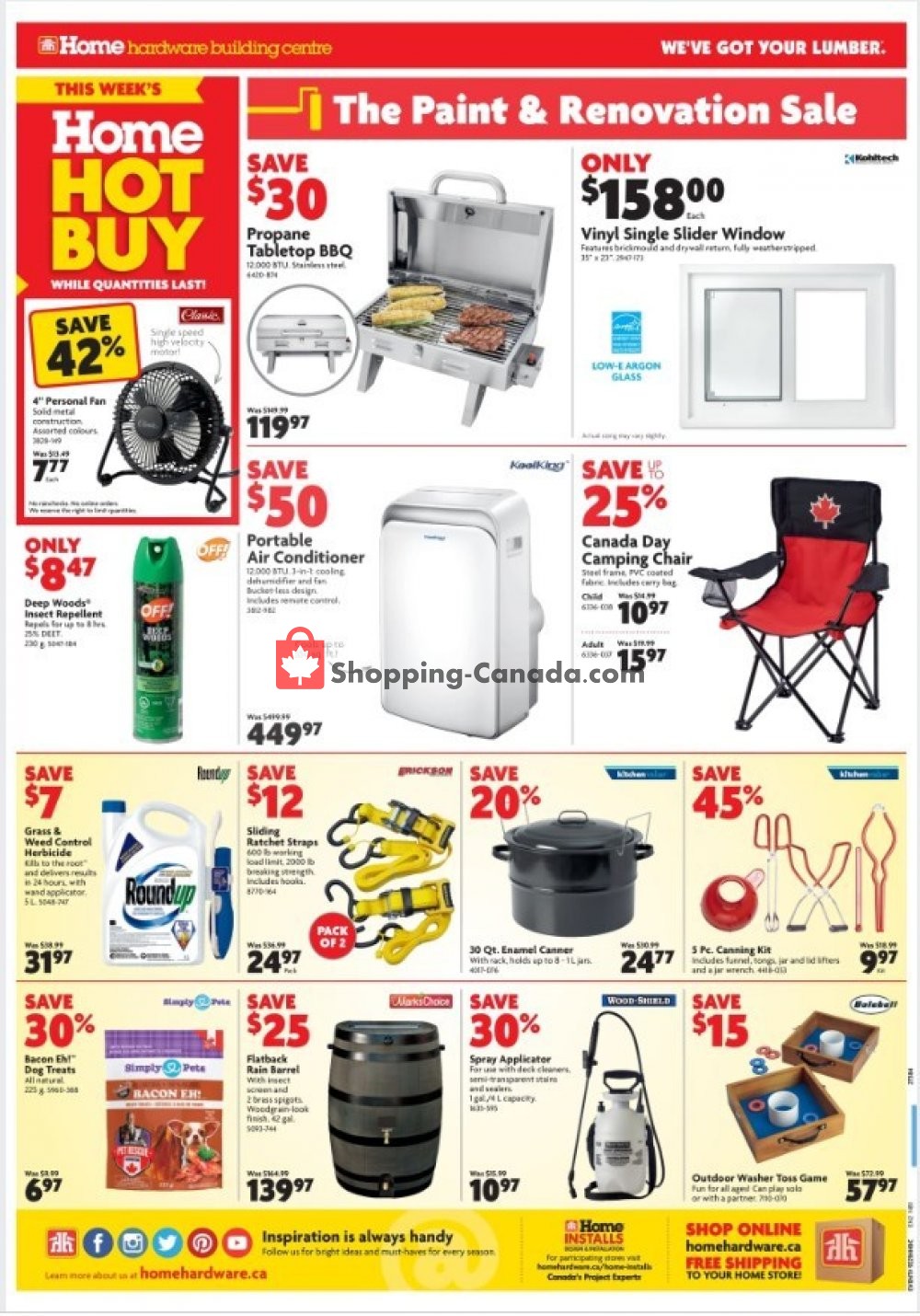 Home Hardware flyer from Thursday June 27, 2019 to Wednesday July 3, 2019 - page 2