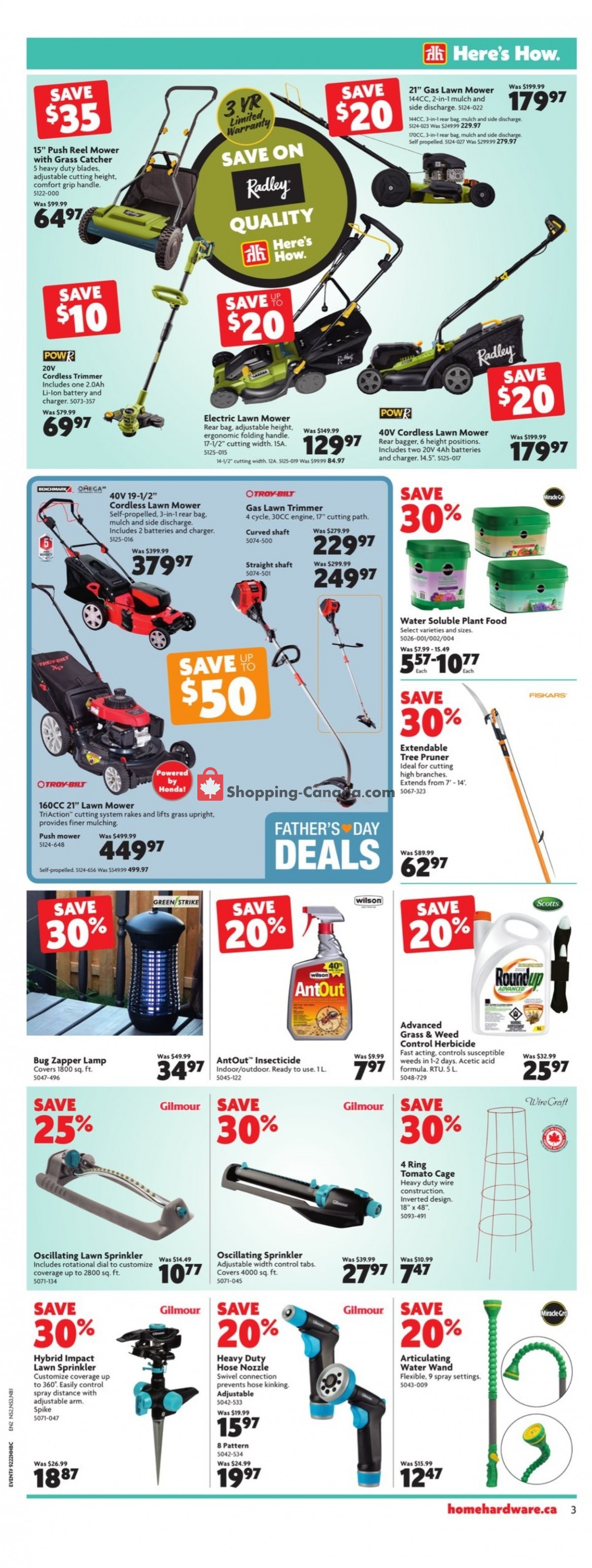 Home Hardware flyer from Thursday June 3, 2021 to Wednesday June 9, 2021 - page 4