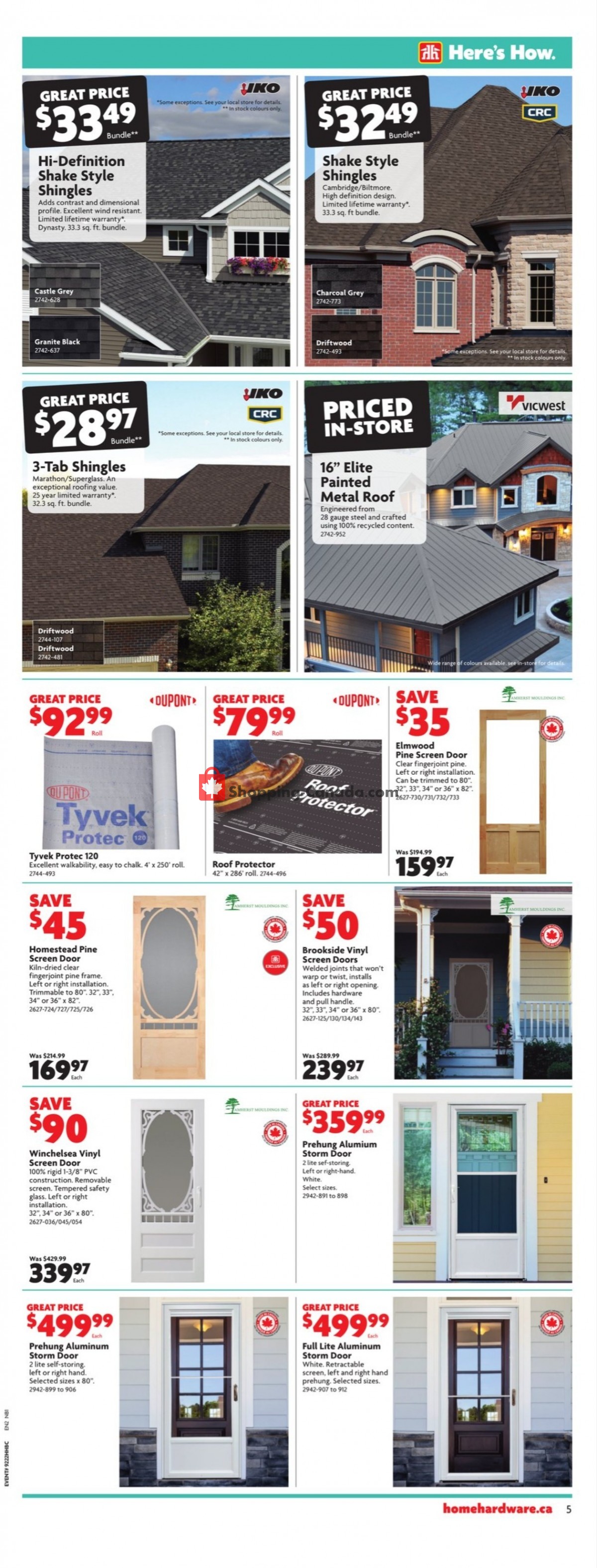 Home Hardware flyer from Thursday June 3, 2021 to Wednesday June 9, 2021 - page 6