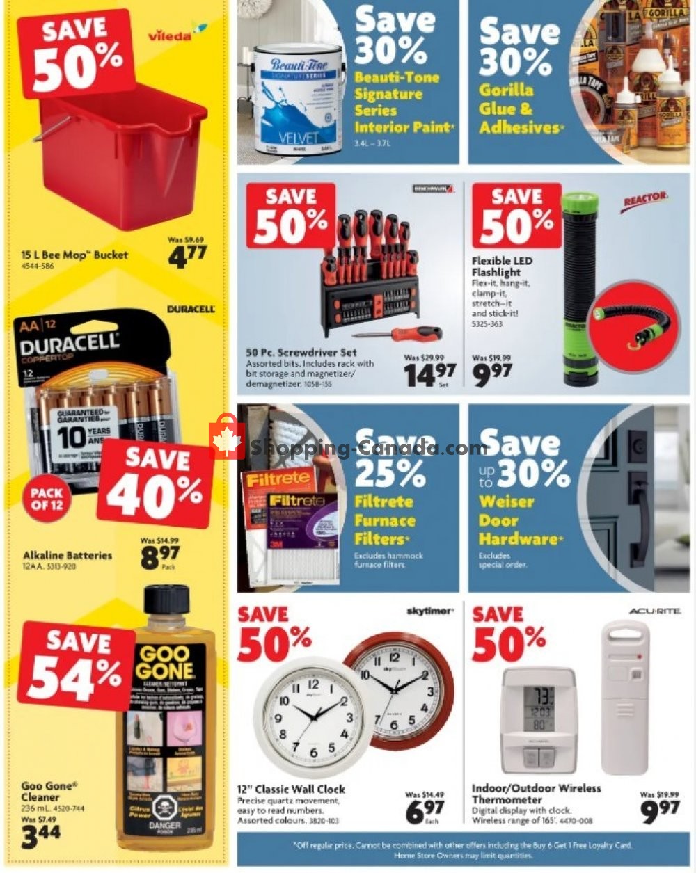 Home Hardware Canada, flyer (Extra Big Savings Atlantic) March 5