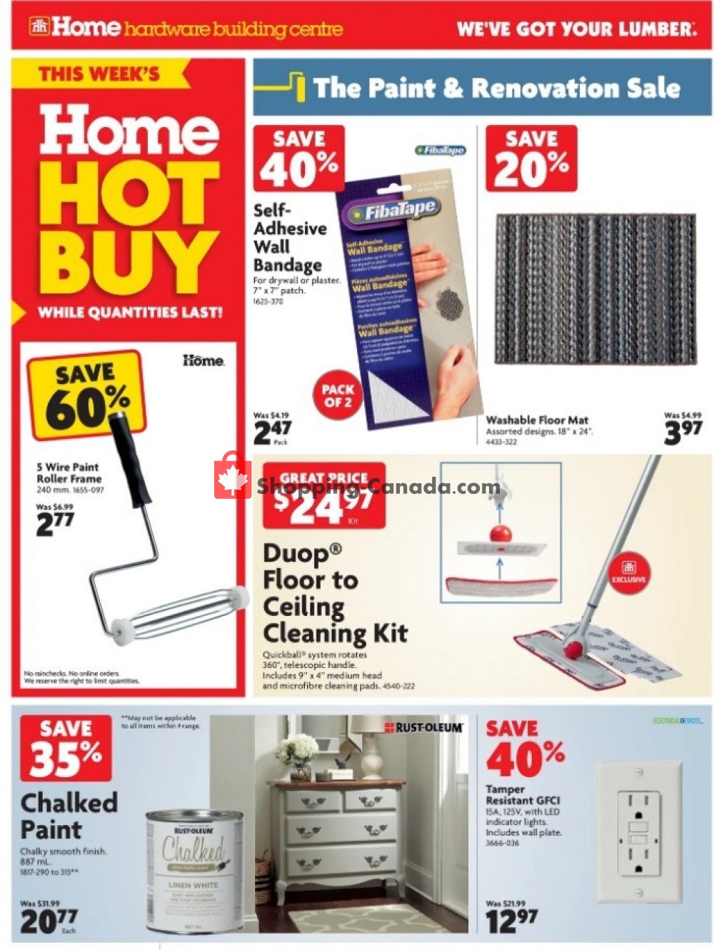 Home Hardware Canada, flyer (Extra Big Savings Atlantic) March 5