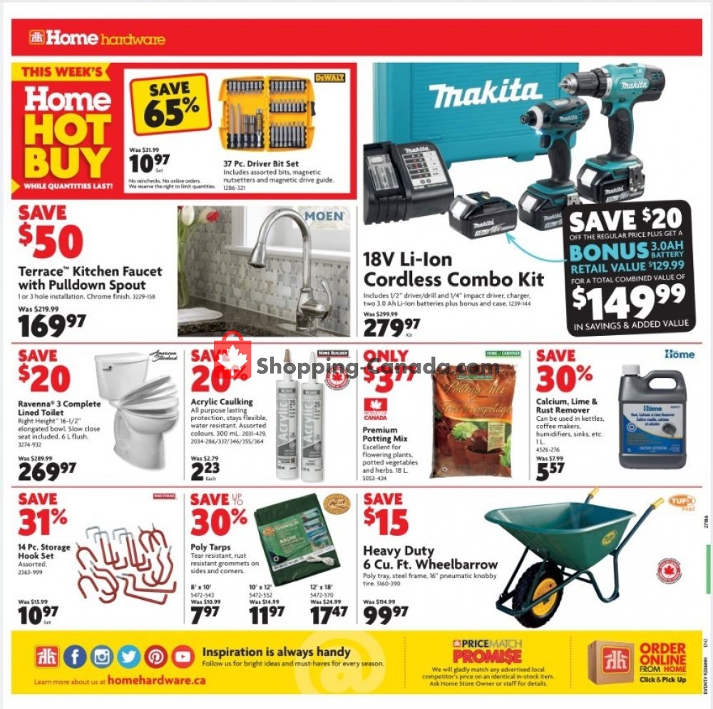 Home Hardware flyer from Thursday March 7, 2019 to Wednesday March 13, 2019 - page 2