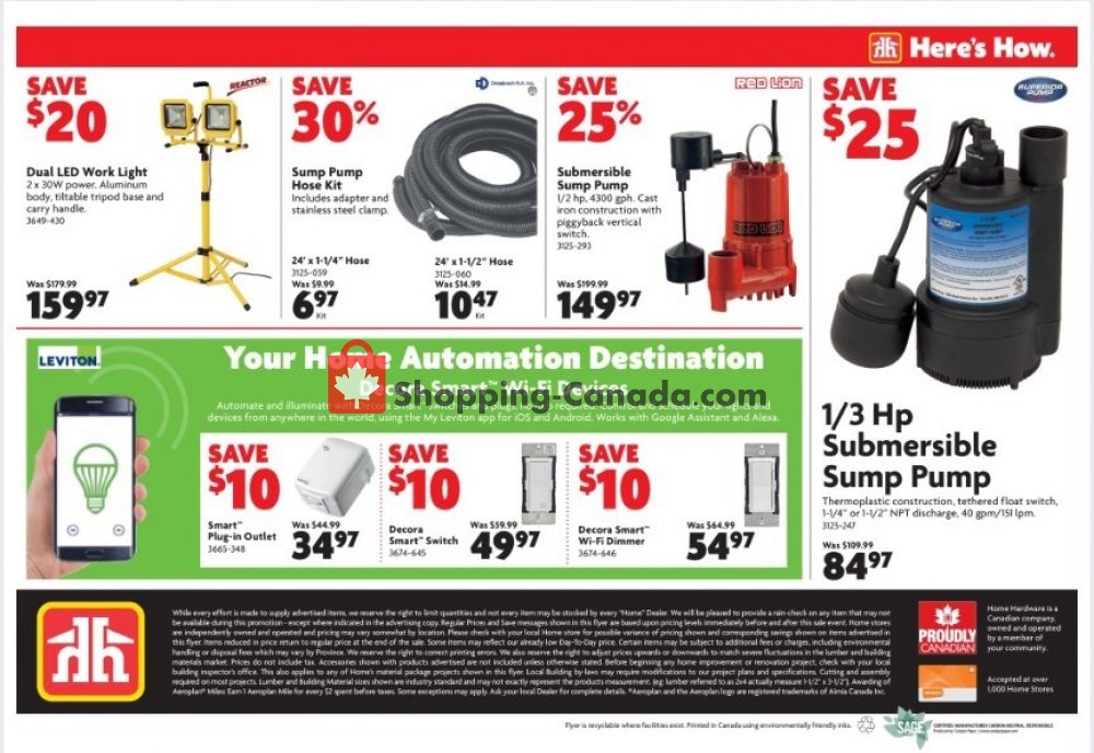 Home Hardware flyer from Thursday March 7, 2019 to Wednesday March 13, 2019 - page 8