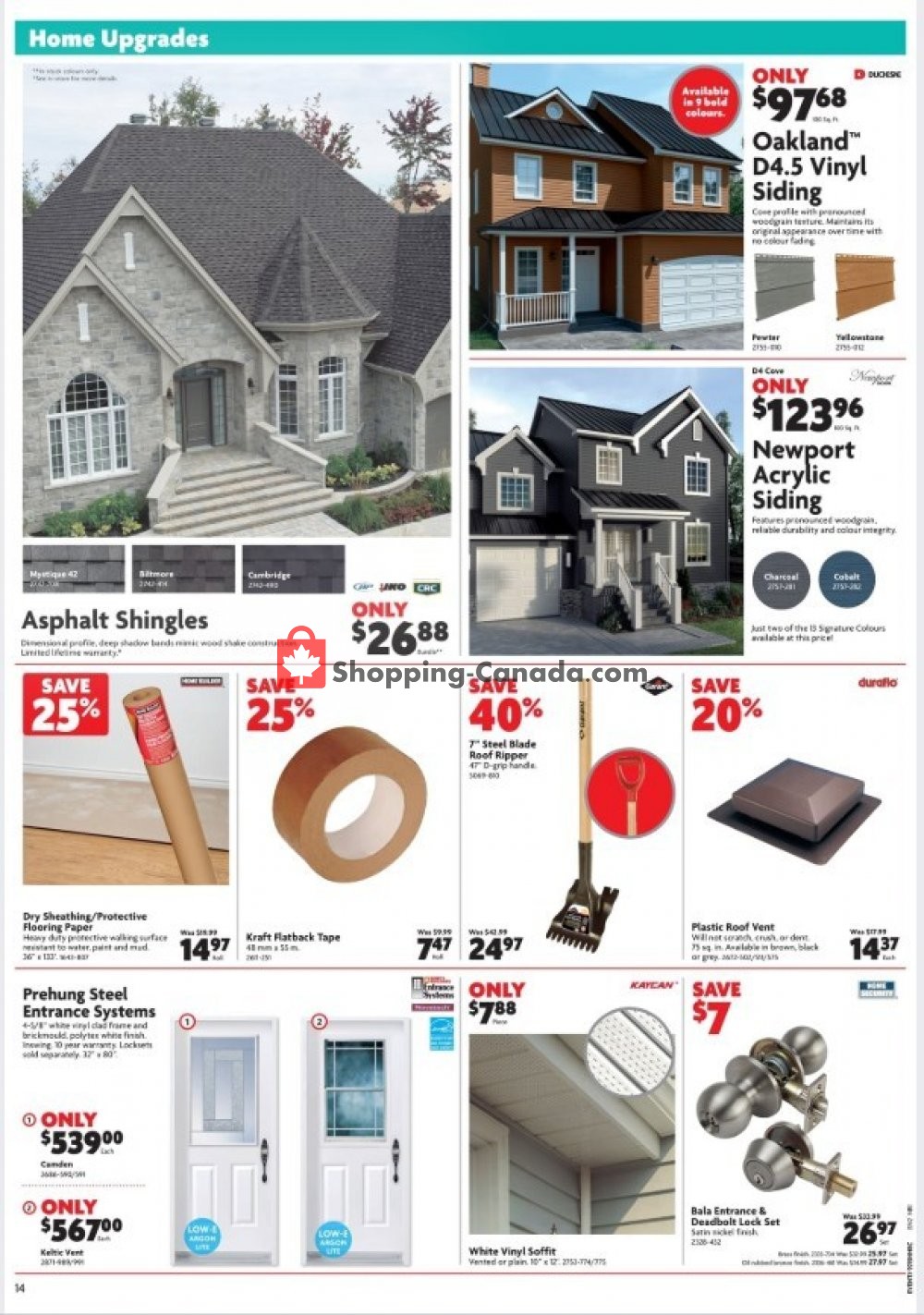 Home Hardware flyer from Thursday May 16, 2019 to Wednesday May 22, 2019 - page 14