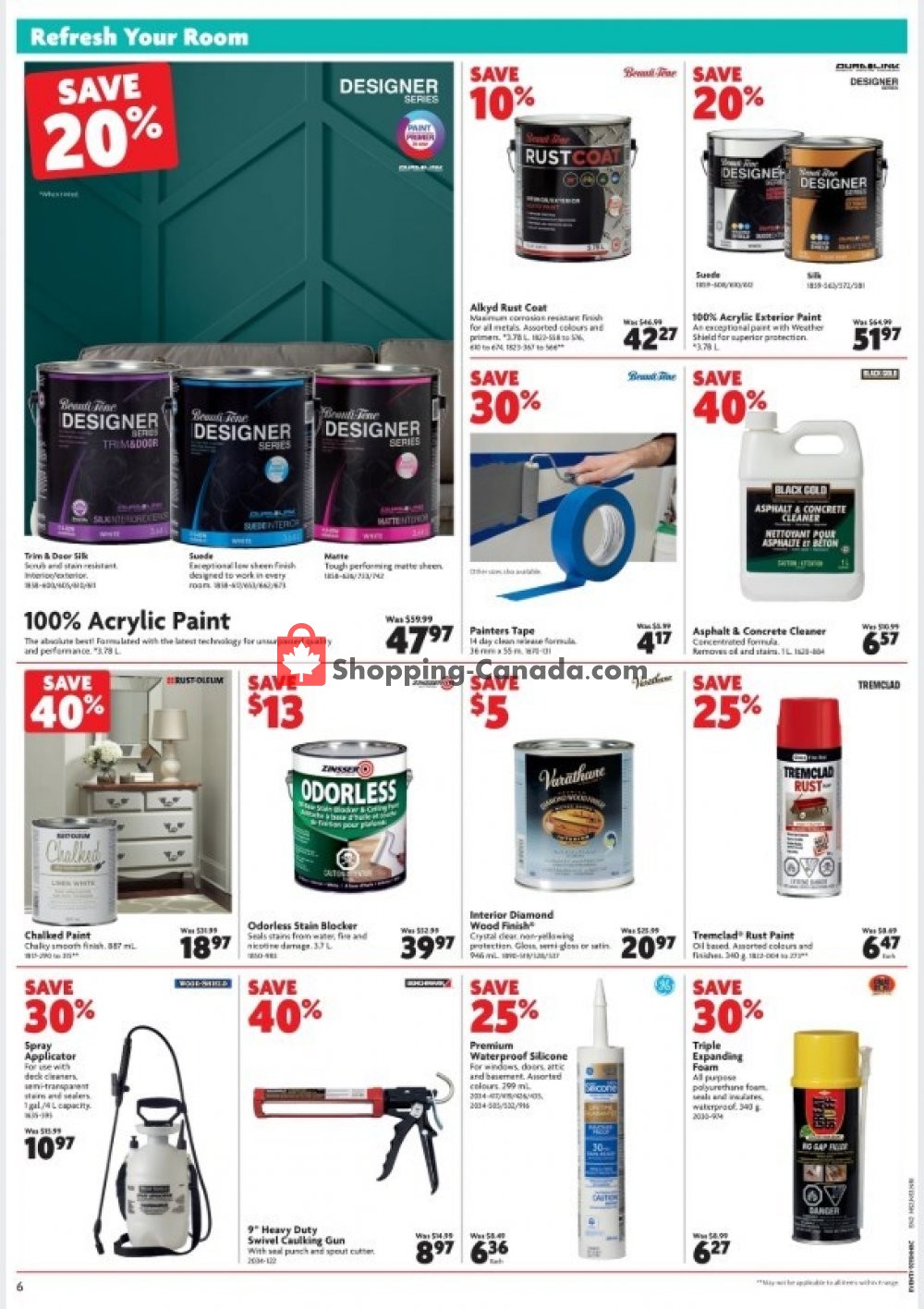 Home Hardware flyer from Thursday May 16, 2019 to Wednesday May 22, 2019 - page 6