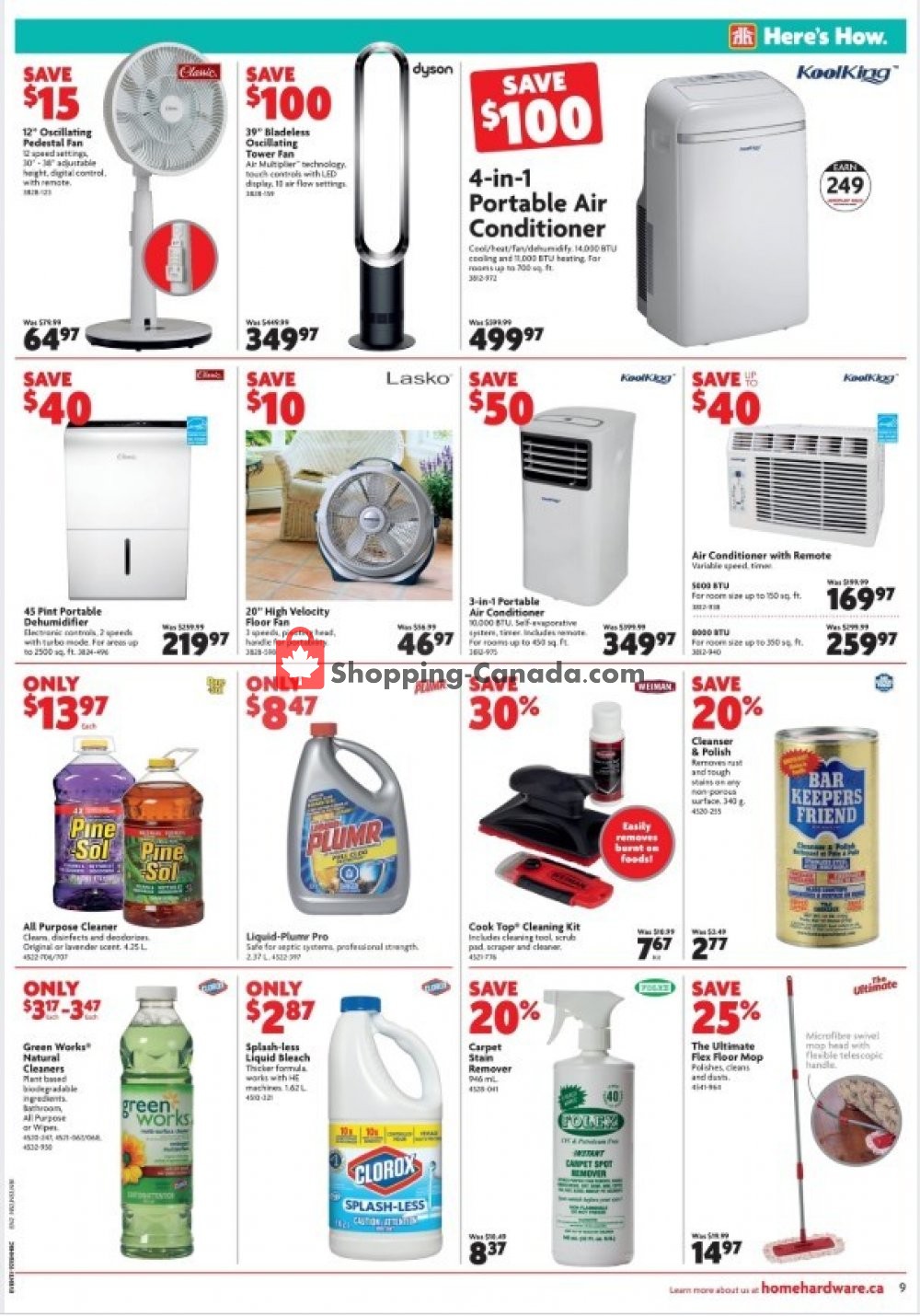 Home Hardware flyer from Thursday May 16, 2019 to Wednesday May 22, 2019 - page 9
