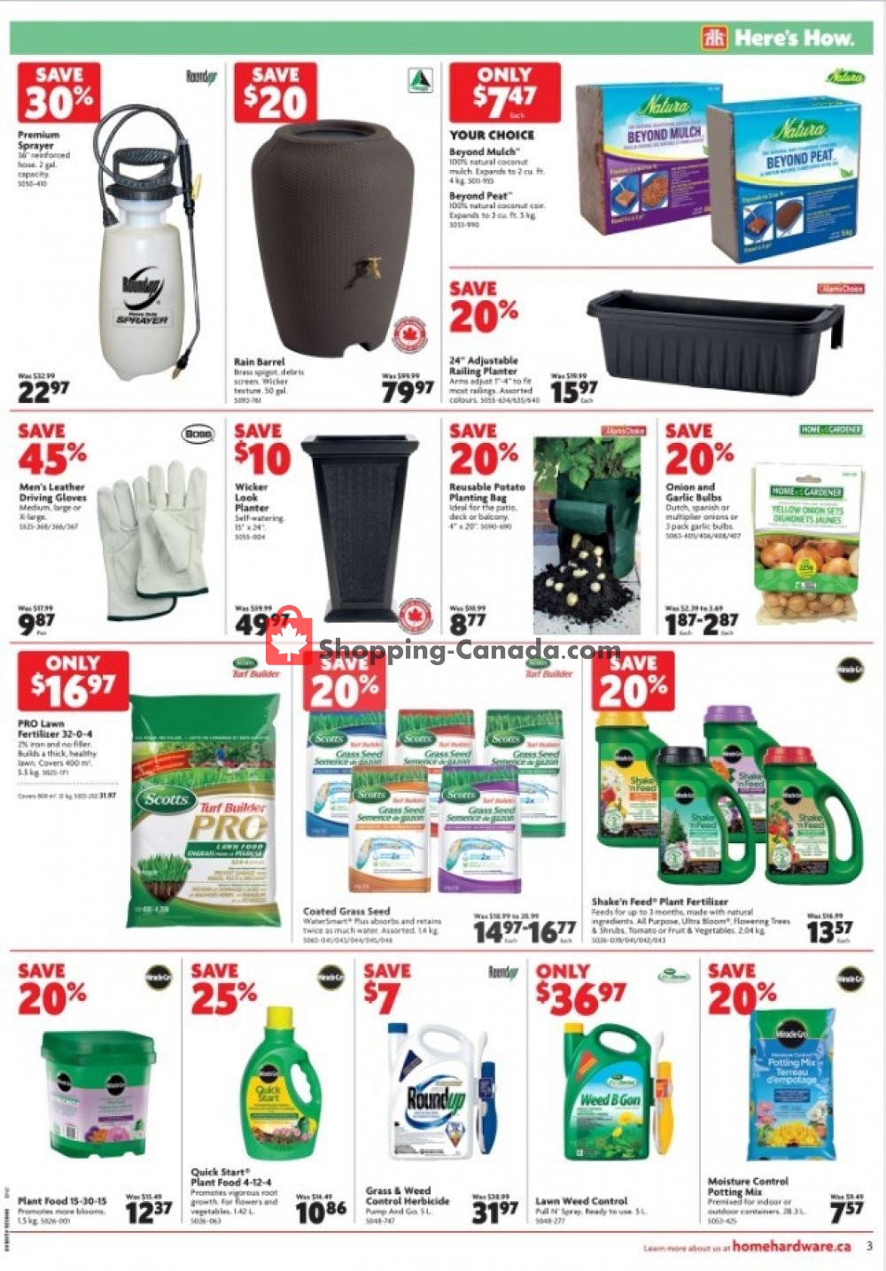Home Hardware flyer from Thursday May 2, 2019 to Wednesday May 8, 2019 - page 4