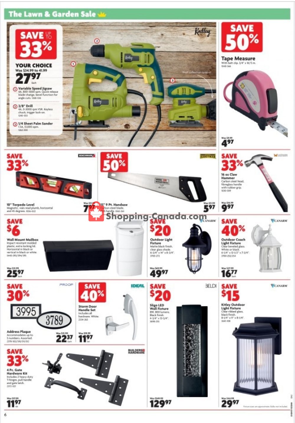 Home Hardware flyer from Thursday May 2, 2019 to Wednesday May 8, 2019 - page 7