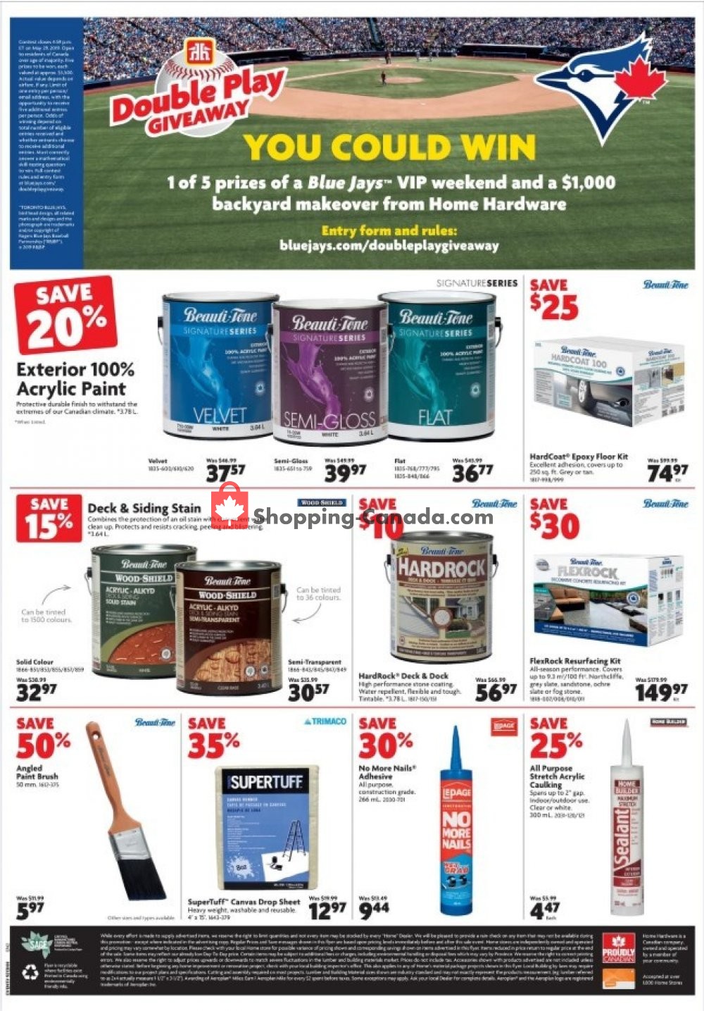 Home Hardware flyer from Thursday May 2, 2019 to Wednesday May 8, 2019 - page 8