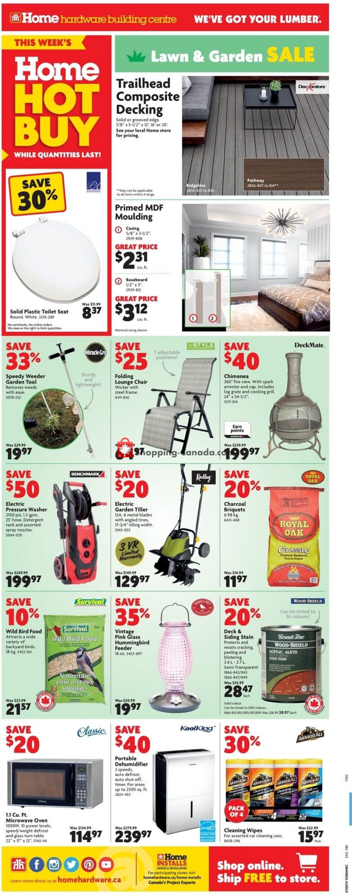 Home Hardware flyer from Thursday May 6, 2021 to Wednesday May 12, 2021 - page 2