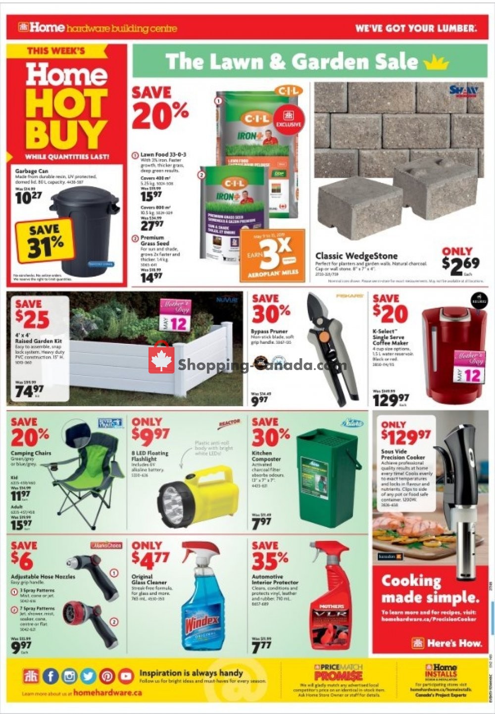 Home Hardware flyer from Thursday May 9, 2019 to Wednesday May 15, 2019 - page 2