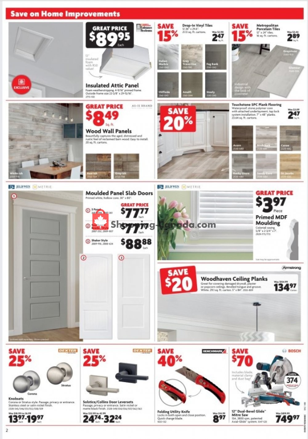 Home Hardware flyer from Thursday November 7, 2019 to Wednesday November 13, 2019 - page 3