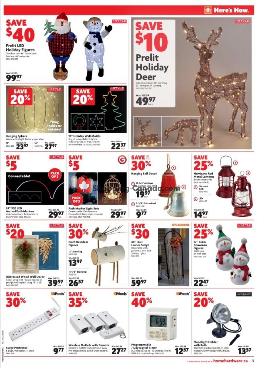 Home Hardware flyer from Thursday November 7, 2019 to Wednesday November 13, 2019 - page 6