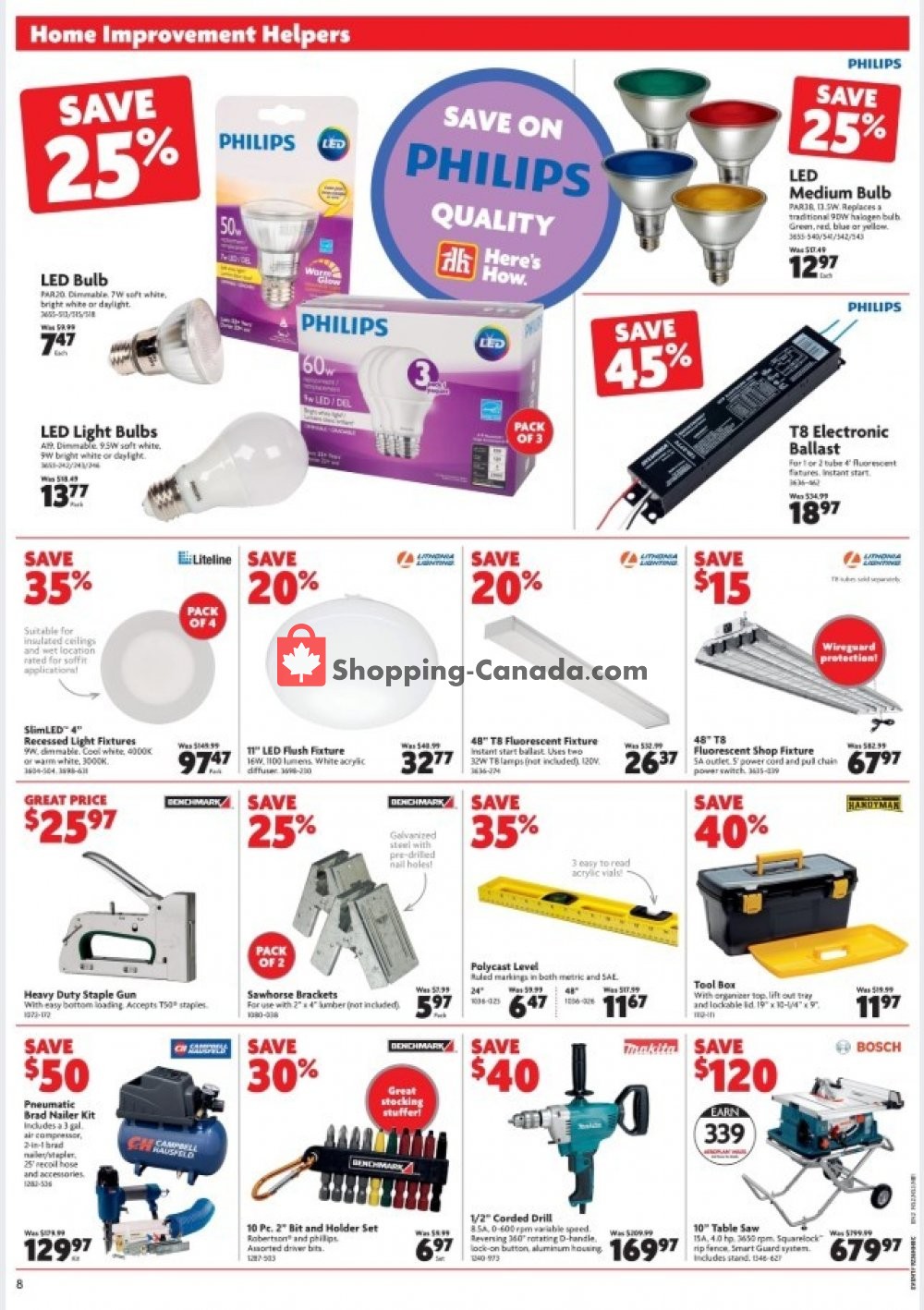 Home Hardware flyer from Thursday November 7, 2019 to Wednesday November 13, 2019 - page 9