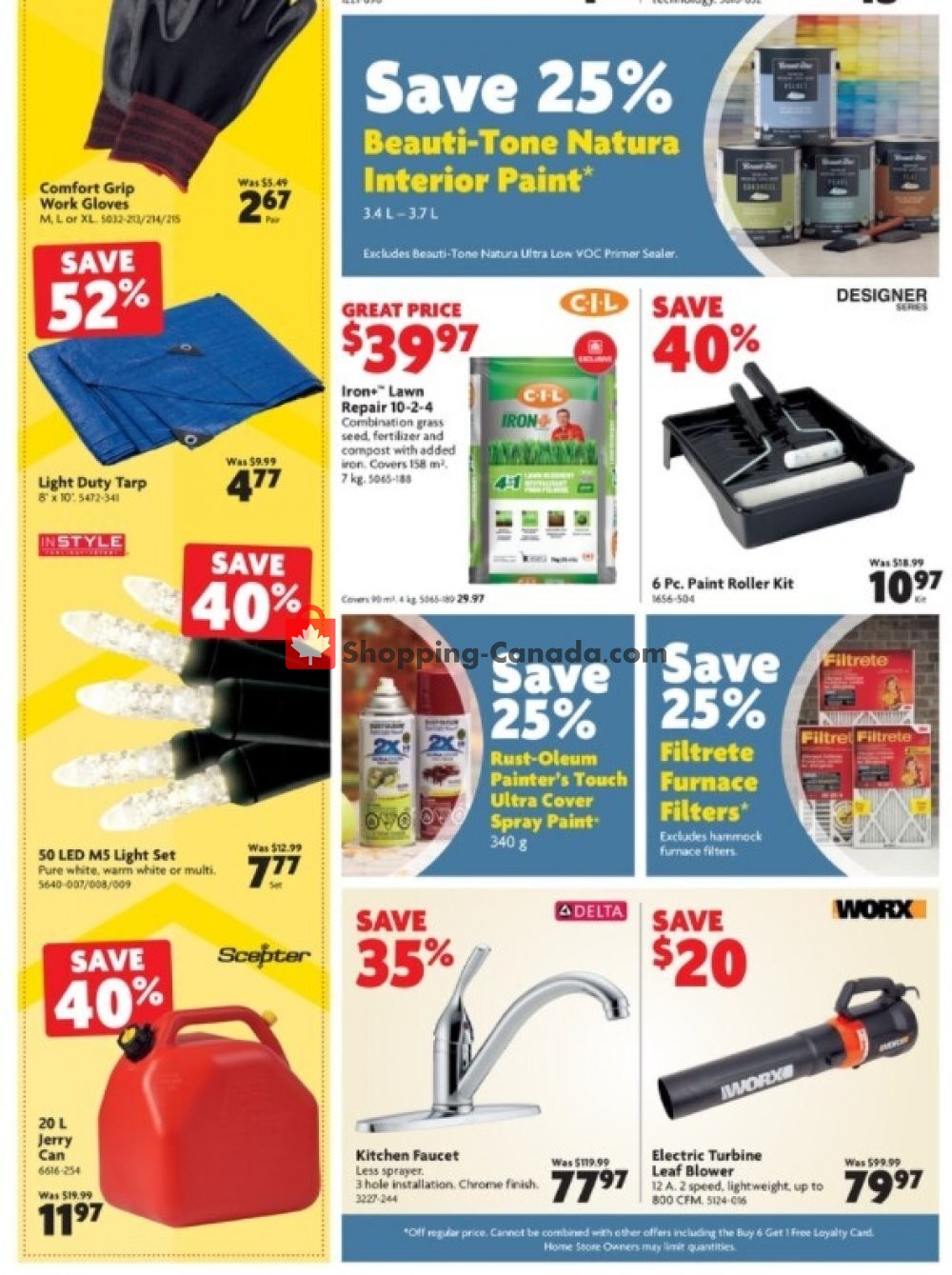 Home Hardware flyer from Thursday October 15, 2020 to Wednesday October 21, 2020 - page 2
