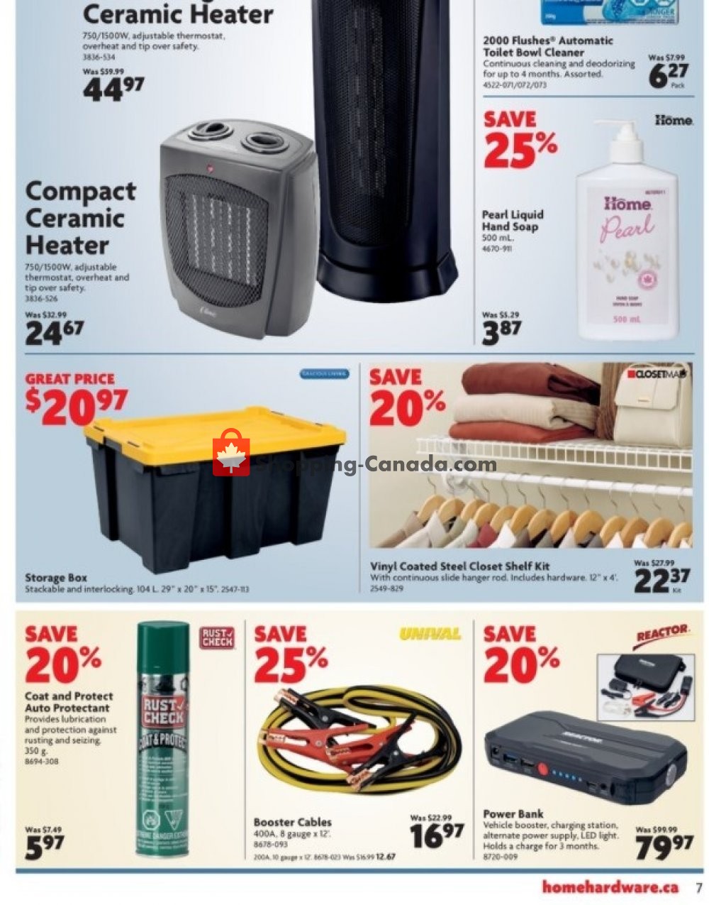 Home Hardware flyer from Thursday October 15, 2020 to Wednesday October 21, 2020 - page 20