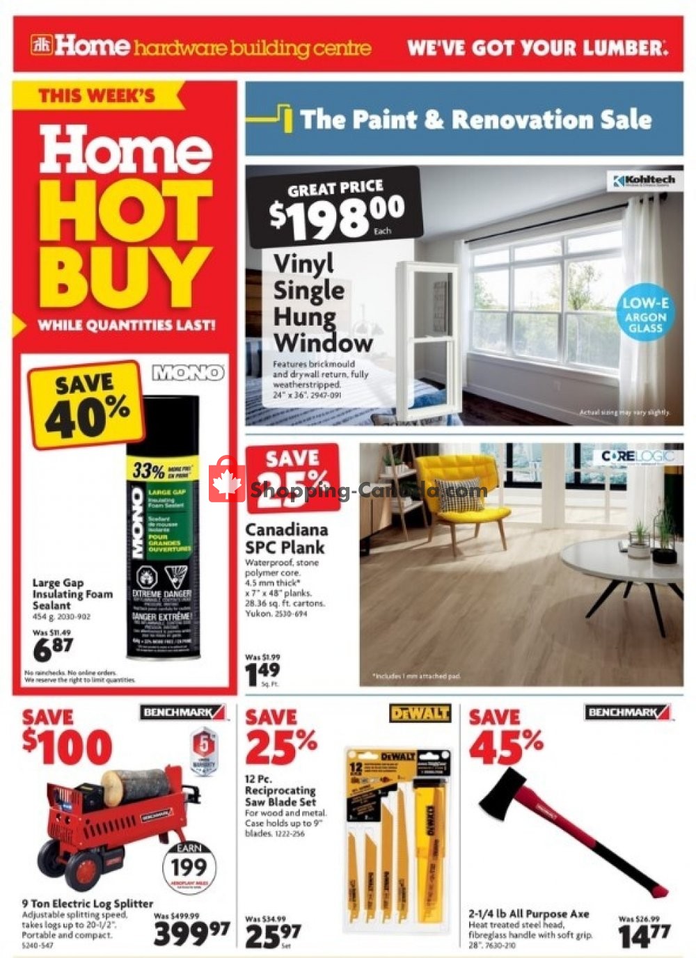 Home Hardware flyer from Thursday October 15, 2020 to Wednesday October 21, 2020 - page 3