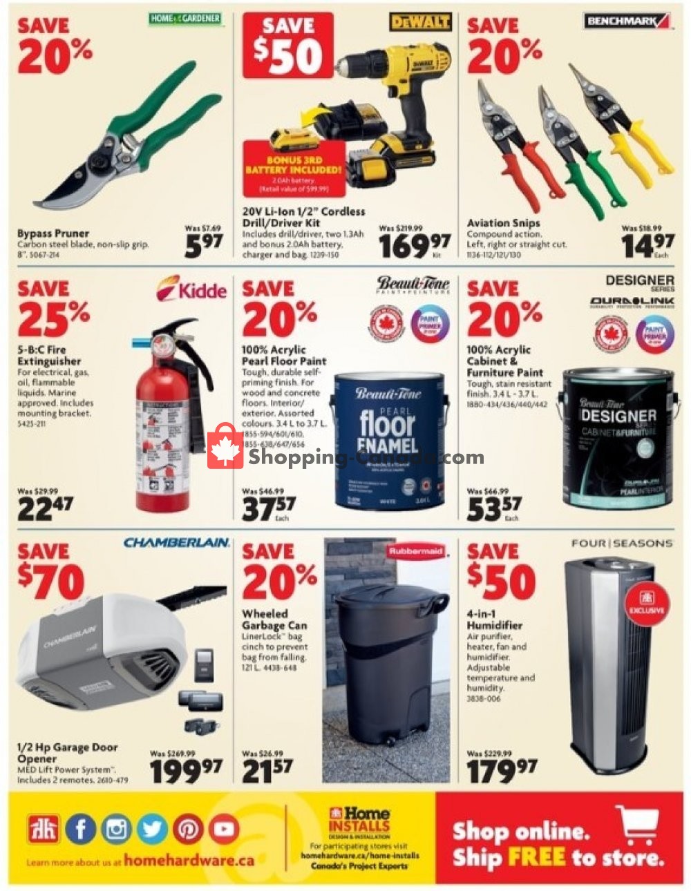 Home Hardware flyer from Thursday October 15, 2020 to Wednesday October 21, 2020 - page 4