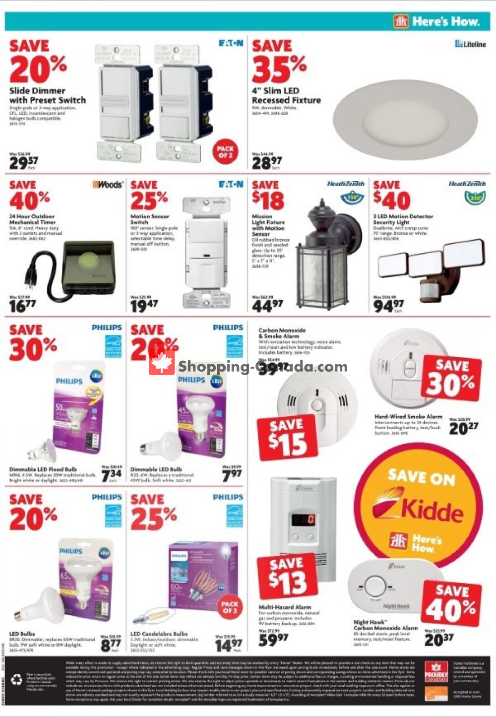 Home Hardware flyer from Thursday October 3, 2019 to Wednesday October 9, 2019 - page 12