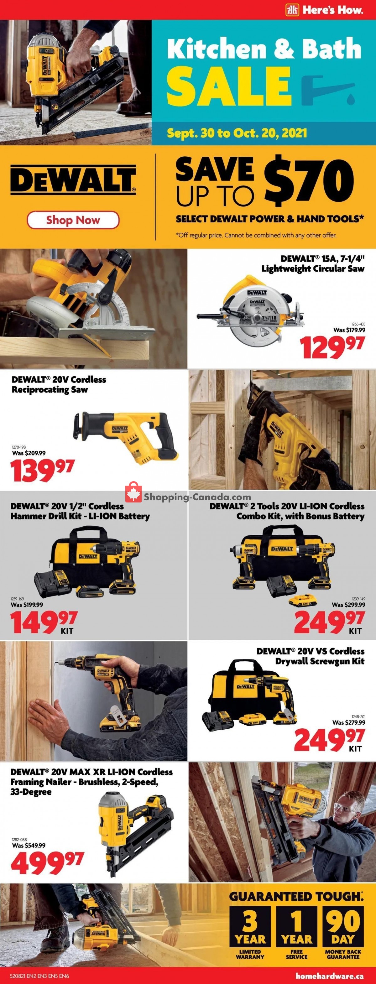 Home Hardware flyer from Thursday October 7, 2021 to Wednesday October 13, 2021 - page 11