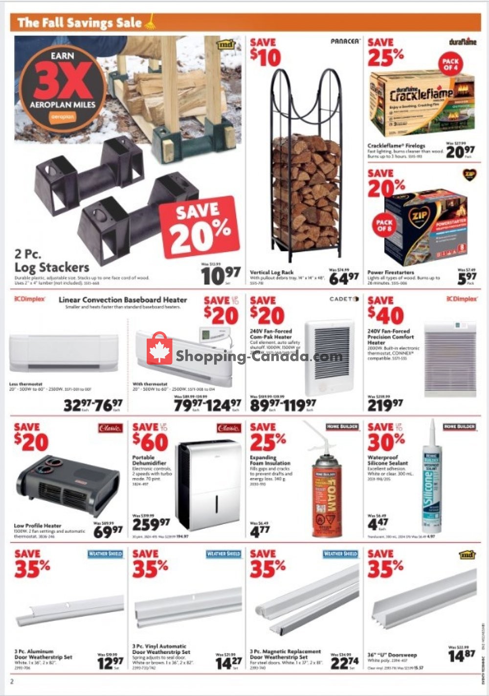 Home Hardware flyer from Thursday September 12, 2019 to Wednesday September 18, 2019 - page 3